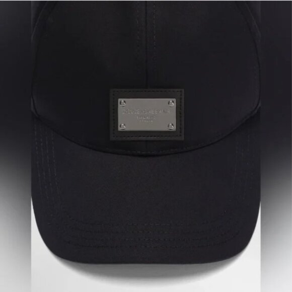 Dolce & Gabbana Cotton Baseball Cap with Branded Tag Size 58cm - Picture 3 of 5